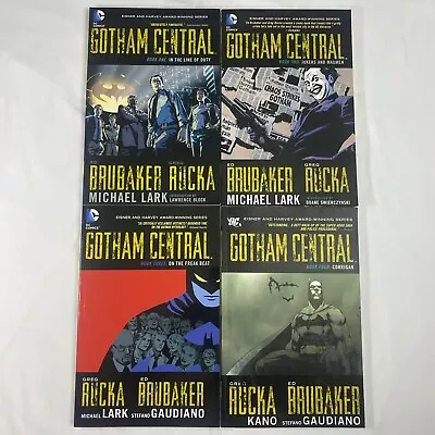 Gotham Central Book 1-4 TPB Ed Brubaker Greg Rucka Michael Lark • $80