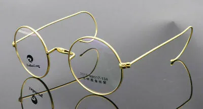 Rimmed Vintage Eyeglass Frames Spectacles Wire Round Retro Antique Rx Glasses • $19.80