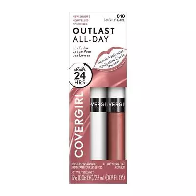 Covergirl Outlast All Day Liquid Lipstick 010 Sugey Girl 2.3ml • $14.39