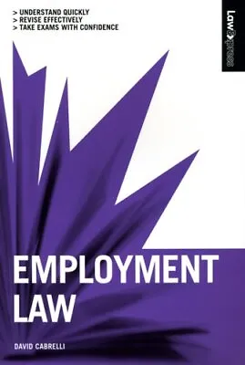 Law Express: Employment Law First E... Cabrelli David • £4.99