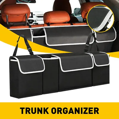 Car Cargo Net Trunk Organizer Hanging Back Seat Storage Organizer Bag For Suv • $15.10