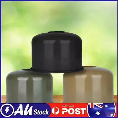 Vintage Gas Canister Cover Protector Aluminum Alloy Outdoor Camping Supplies • $15.39