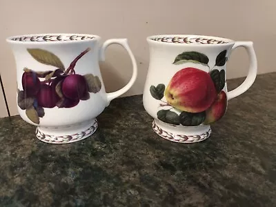 Pair Of Queens Fine Bone China Hookers Fruit Mug - B4 • £5