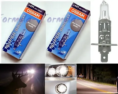 Sylvania Off Road Two Bulbs H1 100W Head Light High Beam Replace High Wattage OE • $17