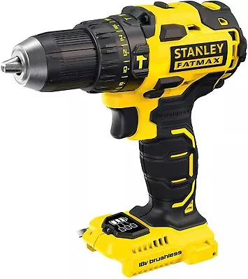 STANLEY FATMAX 18V Cordless Hammer Drill Driver2Speed MotorCompactTool Only  • $201.74