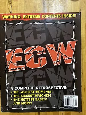 2005 ECW Complete Retrospective Magazine Extreme Championship Wrestling Poster • $15