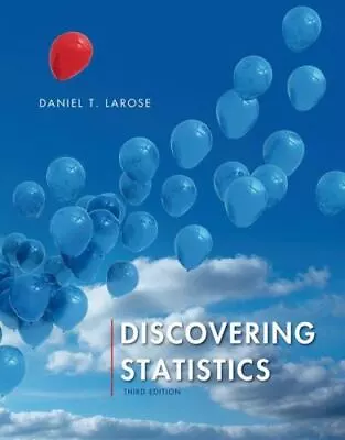 Discovering Statistics - 9781464142000 Daniel T Larose Hardcover • $18.80