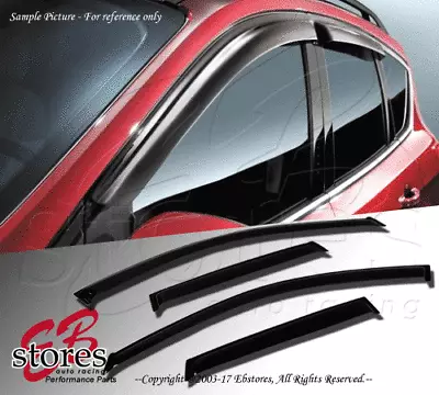 4pcs JDM Out-Channel Rain Guard Deflector Mercedes-Benz W210 E320 Wagon 1998-03 • $42.23