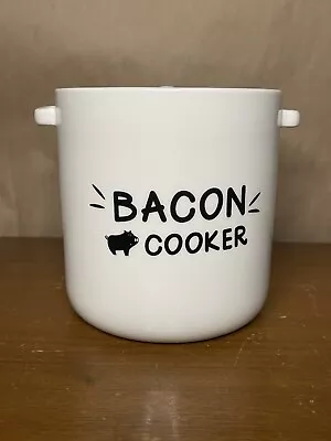 SOLIGT Ceramic Bacon Cooker For Microwave Oven - Splatter-Proof Design Microwave • $27.55