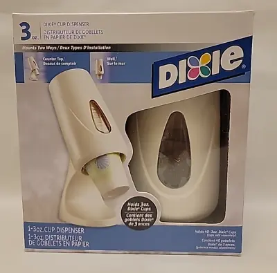Dixie 3oz Cup Dispenser Vintage New In Box Wall Mount Or Countertop • $36.88