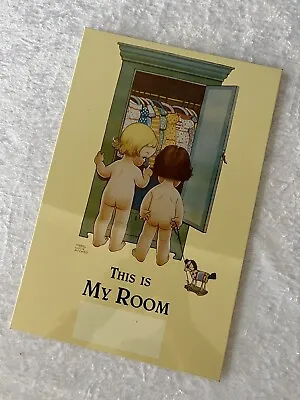 Rare….. Mabel Lucie Attwell. “My Room” Plaque. 1997… • £9.99