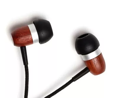 Symphonized GLXY Premium Genuine Wood In-Ear Noise-isolating Headphones • $20