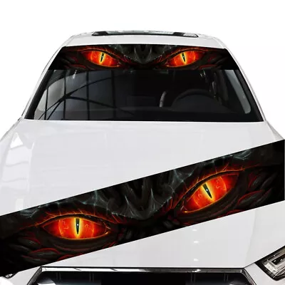 $11.17 • Buy Sunshade Sticker Dragon Eye Vinyl Decal For Car Front Rear Windshield Waterproof
