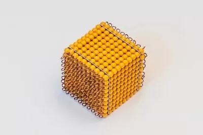 Guidepost Montessori Beaded 1000 Cube • $19.99