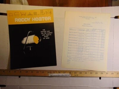 $22.99 • Buy Vintage Reddy Heater Koehring Master Division Dayton Ohio Sales Brochure