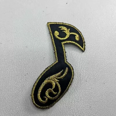 Funky MUSIC NOTE Small Applique Patch Clothing Embellishment T057 • $4.50