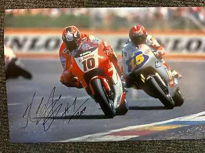 Kenny Roberts Jr Hand Signed 12x8” Photo Marlboro Yamaha World Champion Suzuki • $36.07