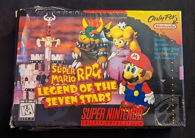 Super Mario RPG: Legend Of The Seven Stars (Super Nintendo SNES) CIB Complete • $299.99