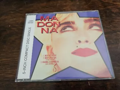 CD SINGLE MADONNA - INTO THE GROOVE (Rare 80's 90's) • $0.65