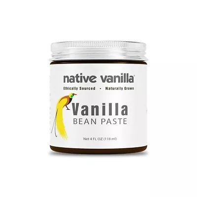 Native Vanilla - All Natural Pure Bean Paste - 4 Fl Oz (Pack Of 1) Fast Shipping • $22.90
