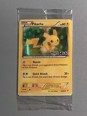 Pokemon Pikachu Toys R Us Promo Trading Card 26/83 • $20.99