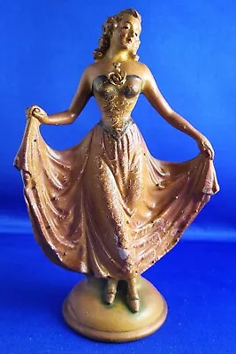 Art Deco Dancing Woman Figurine Ucagco China Co. Japan - As Is • $17.95