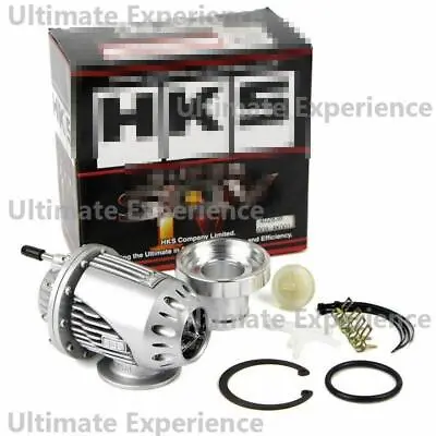 New Hks Car Sqv 4 Turbo Blow Off Valve Pull-type Ssqv Bov With Adapter Silver Us • $48.99