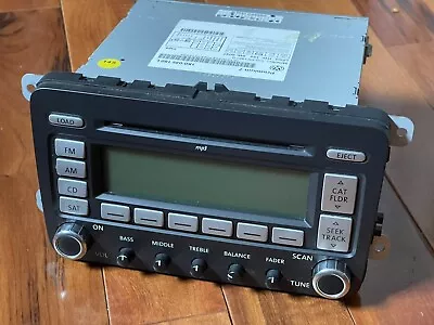 VW Volkswagen Jetta Golf CQ-EV1467G Radio 6-Disc CD MP3 SAT Premium 7-WORKING • $20