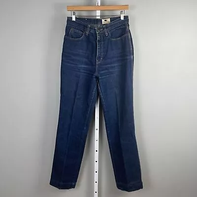 Vintage 70s Calvin Klein High Waisted Denim Jeans Womens 28 Waist Size 13 • $44.99