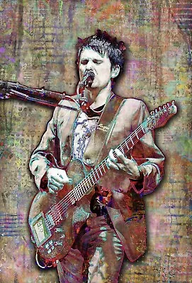 MUSE Matt Bellamy 12x18inch Poster Muse Music Print Free Shipping US • $21.99