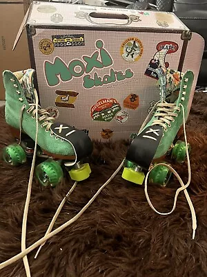 Moxi Lolly Roller Skates Size 6 Green Apple (2021 Model) • $200