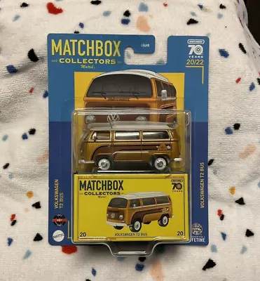 Matchbox Collectors VOLKSWAGEN T2 BUS  VW VAN 70 Years Series   NICE • $8.33