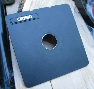 Cambo SC Monorail 10x8 5x4 Lens Board Copal Compur 0   34.7mm Hole • £57.95