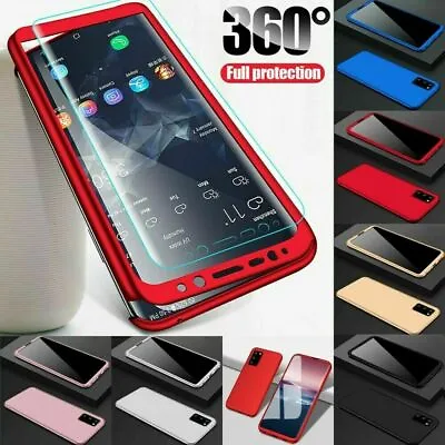 CASE For Samsung Galaxy S21 S20 Ultra S10 Plus S9 360 Full Body Cover Protective • £2.39