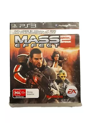 ❤️Mass Effect 2 PS3 PlayStation 3 Game PAL Complete T6 • $5.39