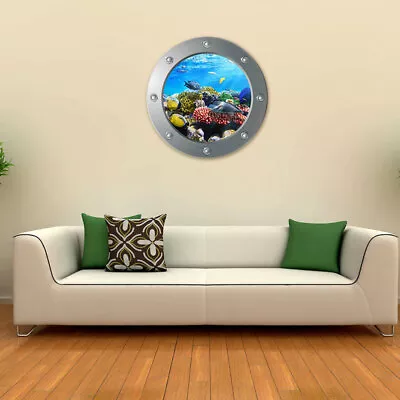  Underwater Wall Decals Stickers Kid Room Decor Animal Dolphin • £7.99