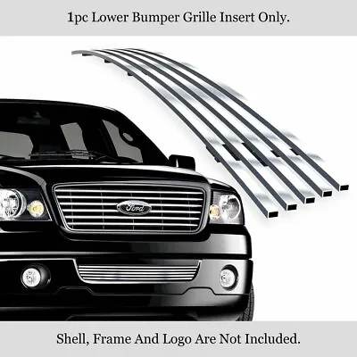 For 2006-2008 Ford F-150 Lower Bumper 304 Stainless Steel Billet Grille • $38.99