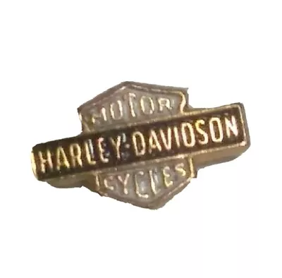 Vintage Harley Davidson Motor Cycles Mini Lapel Pin Brass Biker Very SMALL 3/8  • $24