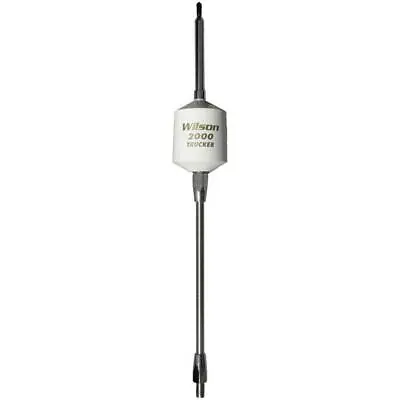 Wilson Antennas 305-497 T2000 Series Mobile CB Trucker Antenna W/ 10  Shaft WH • $76.56