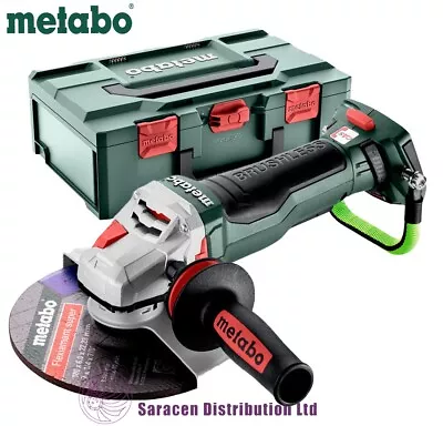 METABO WPBA 18 LTX BL 15-180 QUICK DS CORDLESS ANGLE GRINDER 180mm - 601746840 • £289