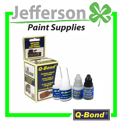 Q-Bond SMALL Plastic Repair KIT QBOND Bonding Glue • $49.49