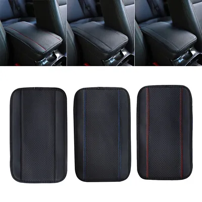 $12.95 • Buy Auto Armrest Pad Cover Center Console Box PU Leather Cushion Mat Car Accessories