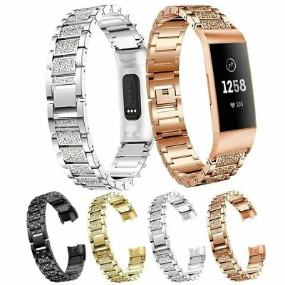 For Fitbit Charge 2 Stainless Steel Watch Band Link Bracelet Strap Wristband • $15.90