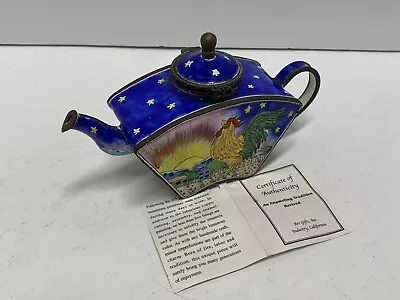 2- Kelvin  Chen No. 209 Teapot Rooster Miniature Size • $27