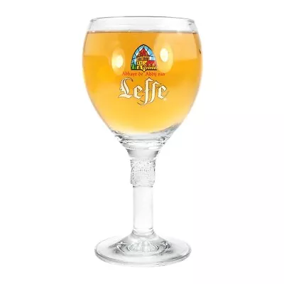 Leffe Blond Large 50cl Belgium Nucleated Belgium Beer Glass • $33.81