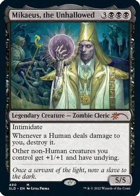 MTG Mikaeus The Unhallowed SLD Mythic Foil #490 • $14.50