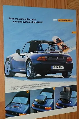 1999 Bmw Z3 Roadster Original Dealer Advertisement Print Ad-99 • $9.99