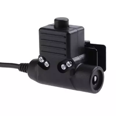 Tactical U94 PTT Cable Plug Headset Adapter For Motorola Walkie Talkie Ham Radio • $18.19