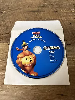 Little People Zoo Talkers See Who's At The Zoo DVD Fisher Price ZOOTALKERS Movie • $8.90