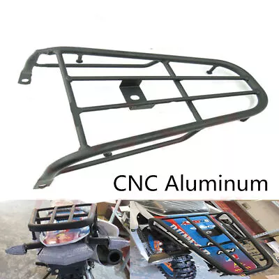 Motorcycle Rear Luggage Rack Cargo Frame Carrier Shelf Tail Holder CNC Aluminum • $56.86